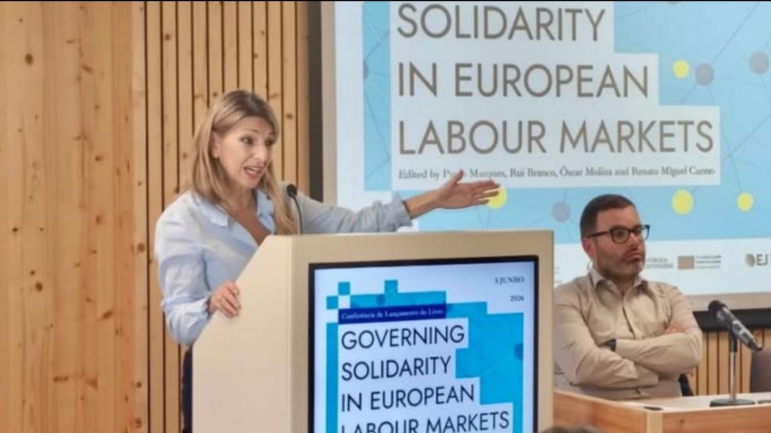 Yolanda Díaz: «A contrarreforma laboral usa a flexibilidade para disfarçar a precariedade» 